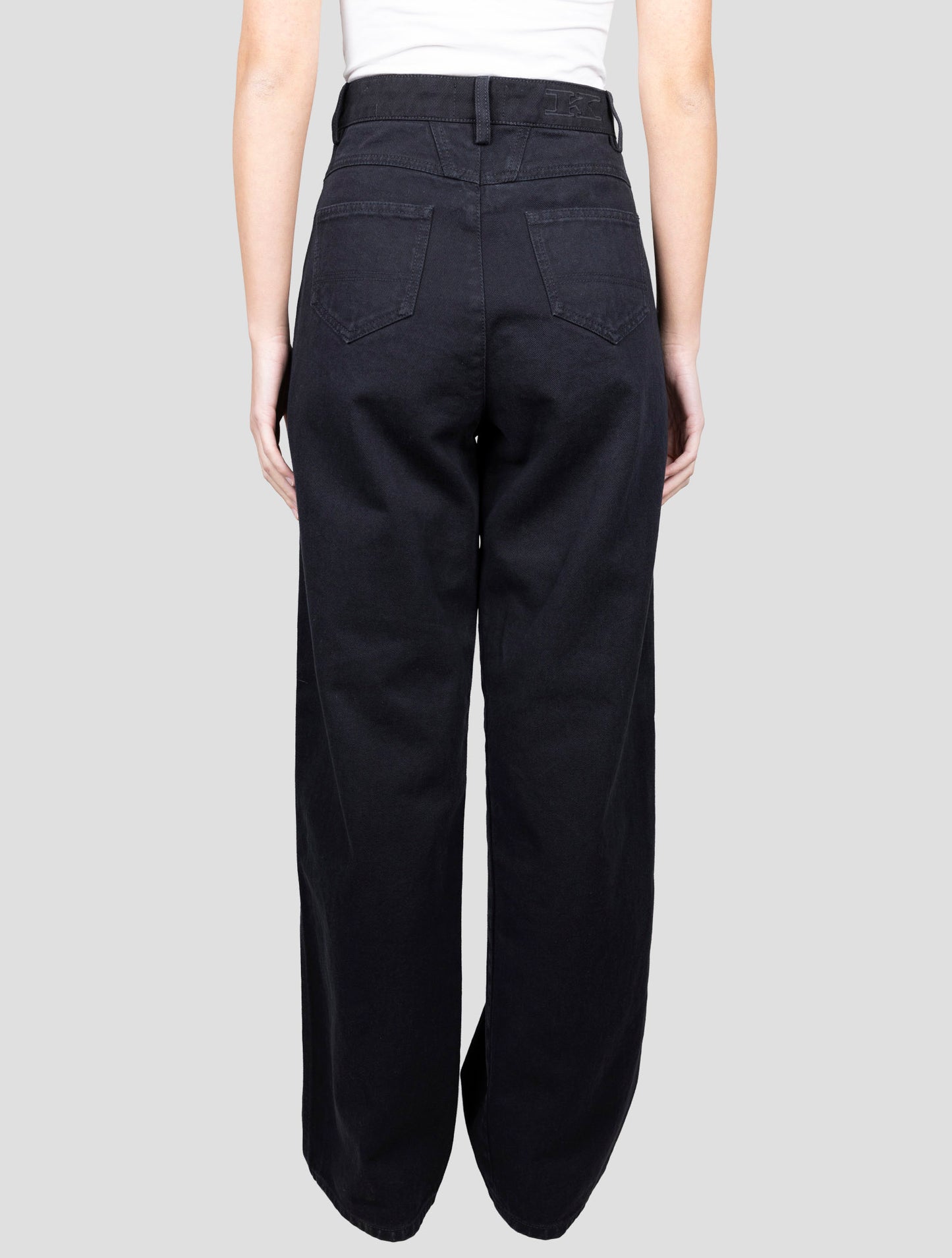 Kiton Black Cotton Ea Jeans