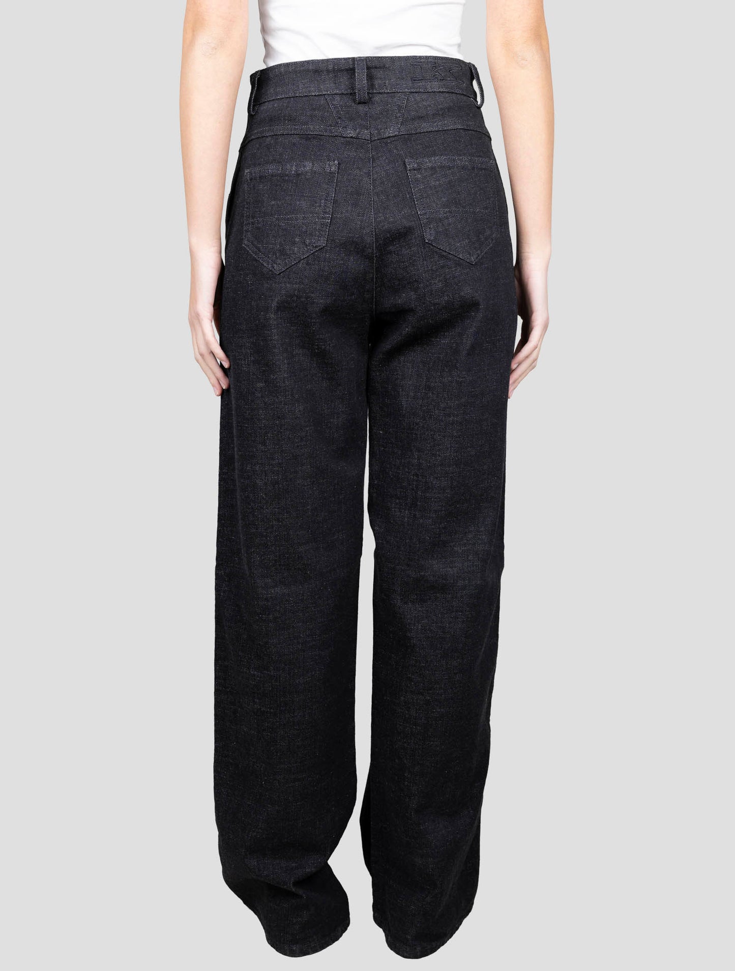Kiton Black Cotton Ea Jeans