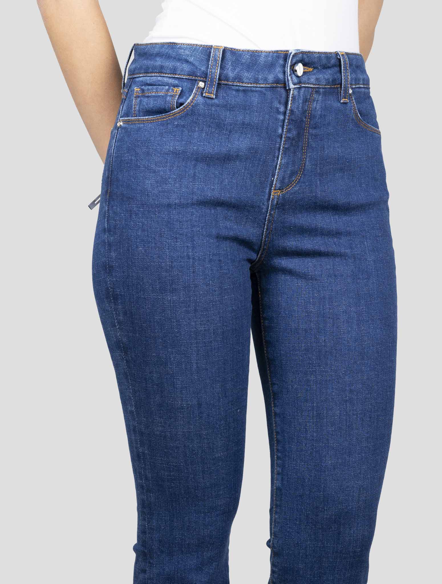 Kiton Blue Cotton Ea Jeans