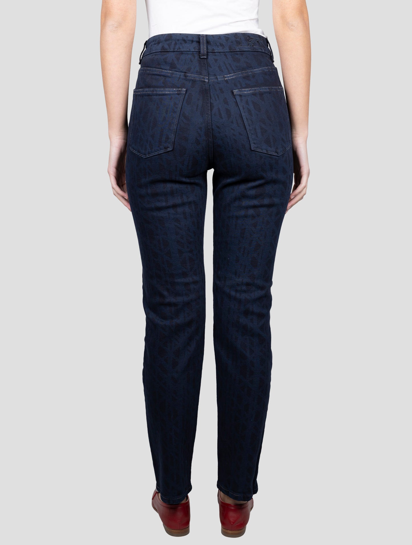 Kiton Blue Cotton Ea Jeans
