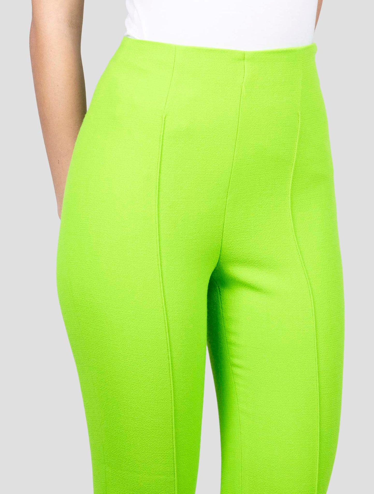 Kiton Green Wool Pants