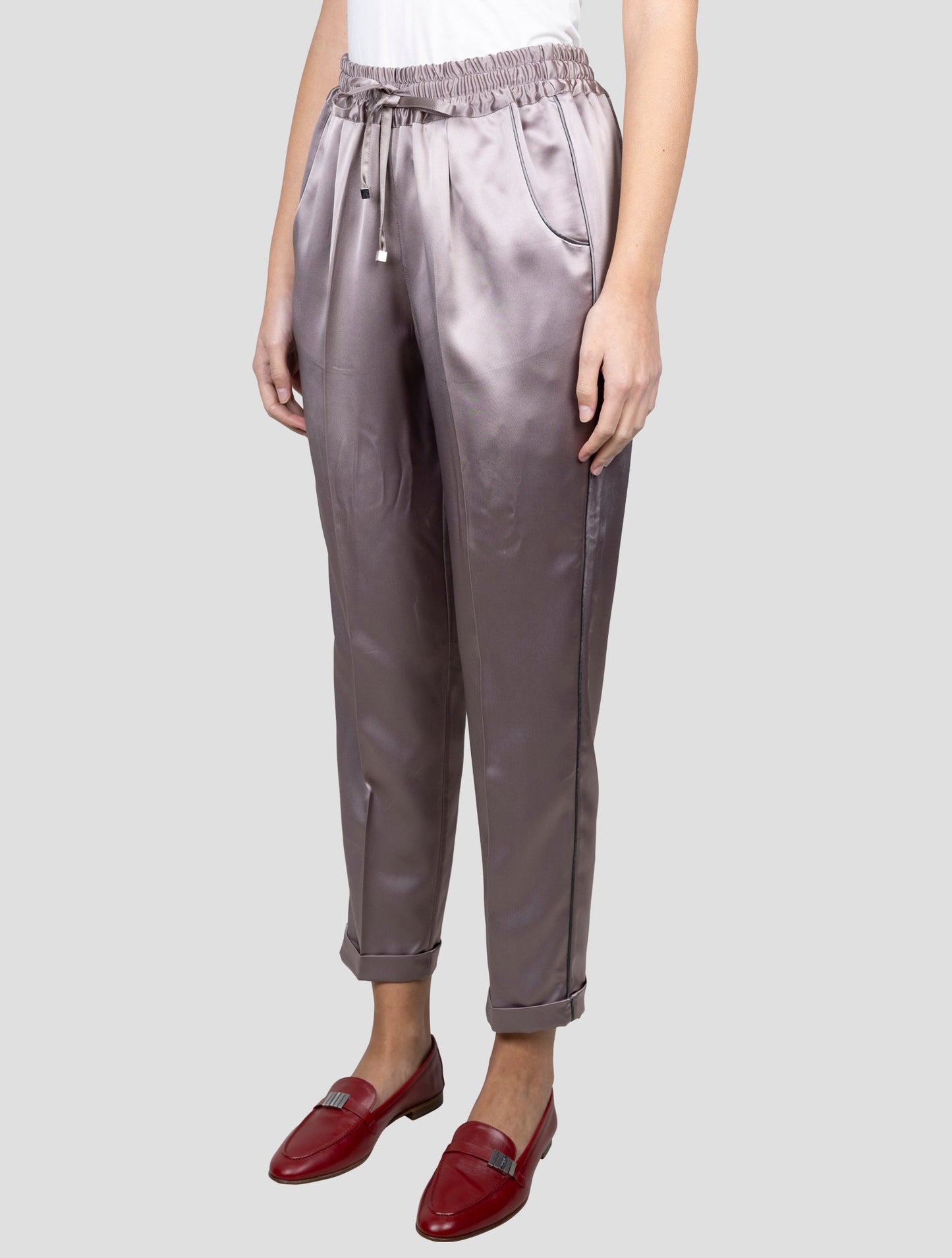 Kiton Beige Ta Pe Pants