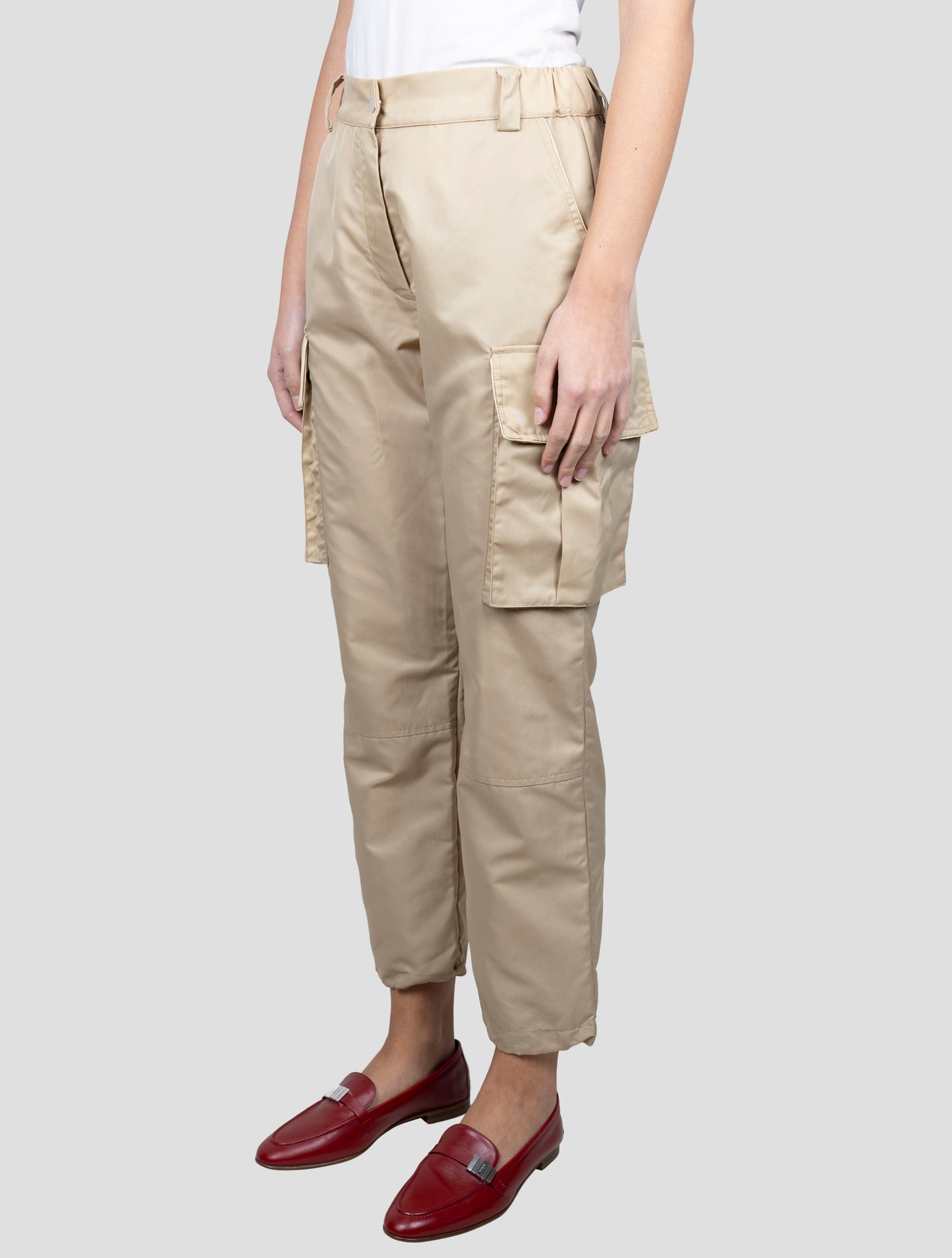 Kiton Beige Pa Cargo Pants