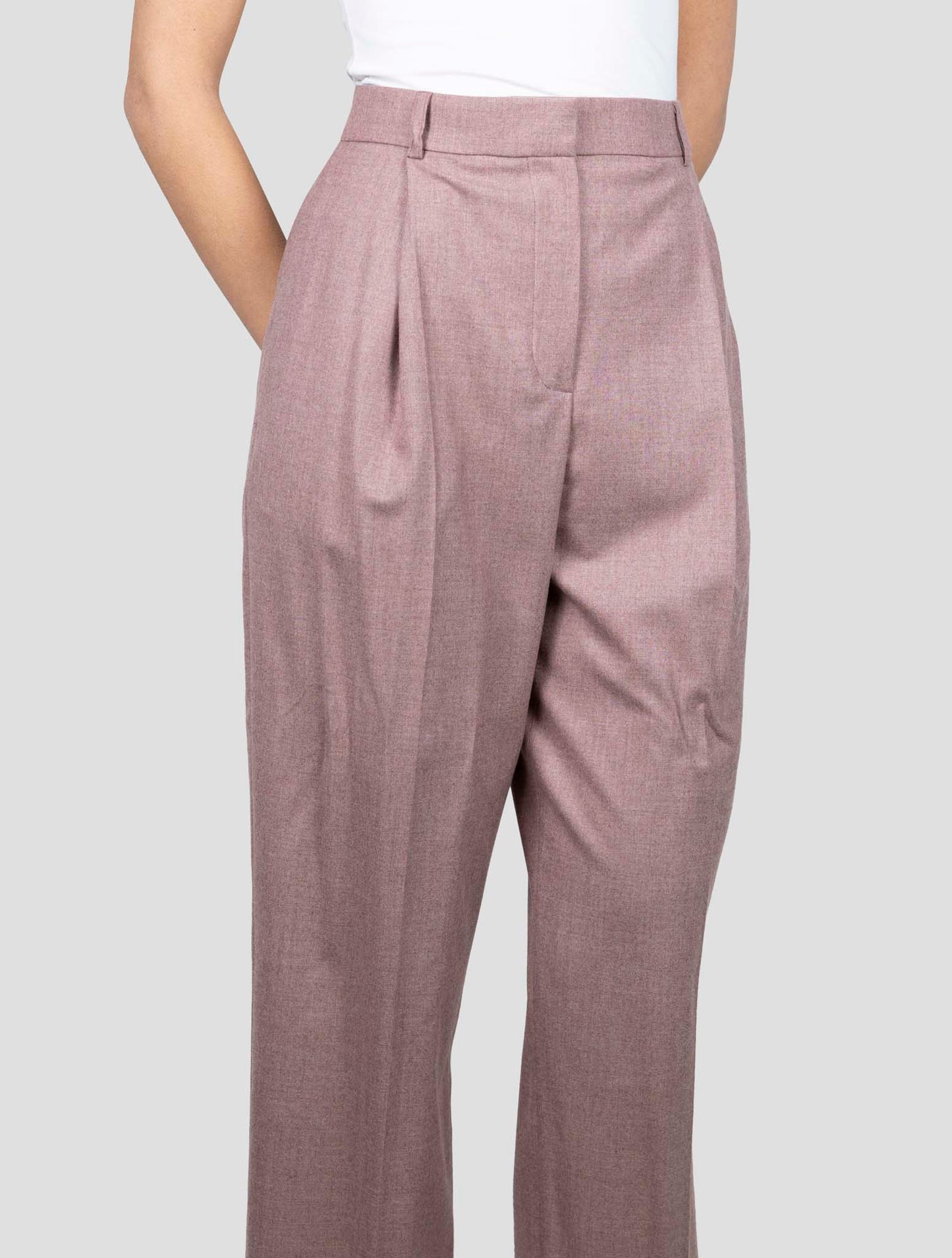 Kiton Pink Cashmere Ea Pants