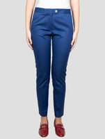 Kiton Blue Cotton Ea Jeans