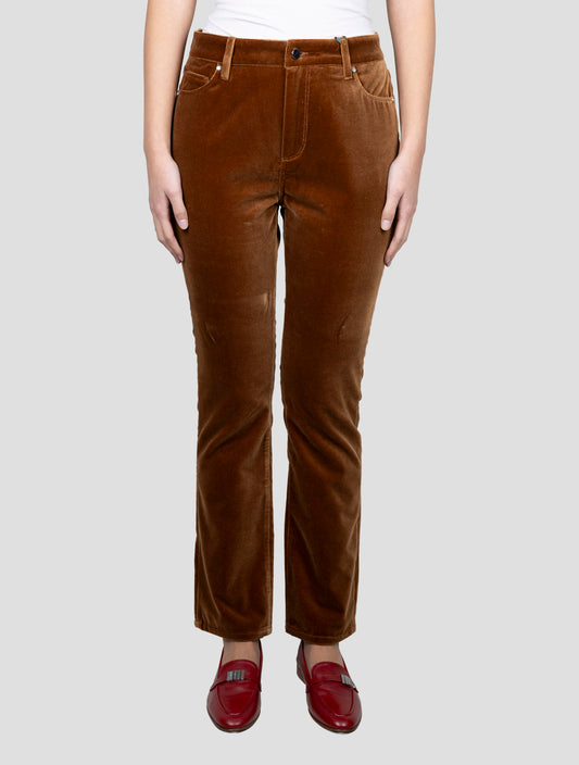 Kiton Brown Cotton Ea Velvet Jeans