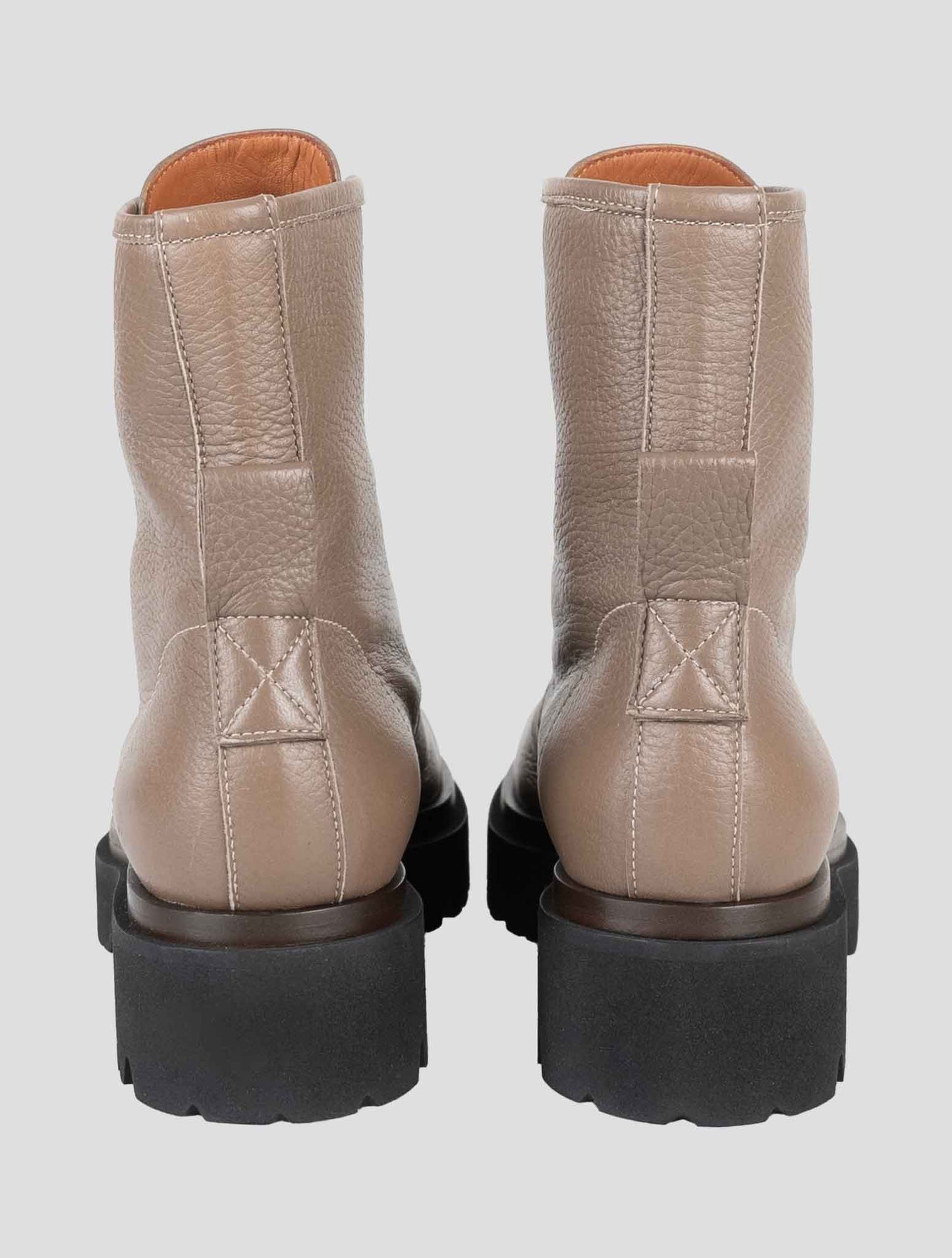 Kiton Brown Leather Boots