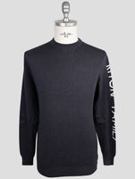 Kiton Gray  Cotton Sweater Crewneck