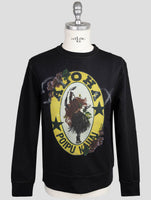 Kiton Black  Cotton Ea Sweater Crewneck