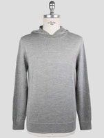 Kiton Gray Cashmere Silk Sweater
