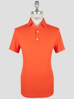 Kiton Orange Cotton Polo