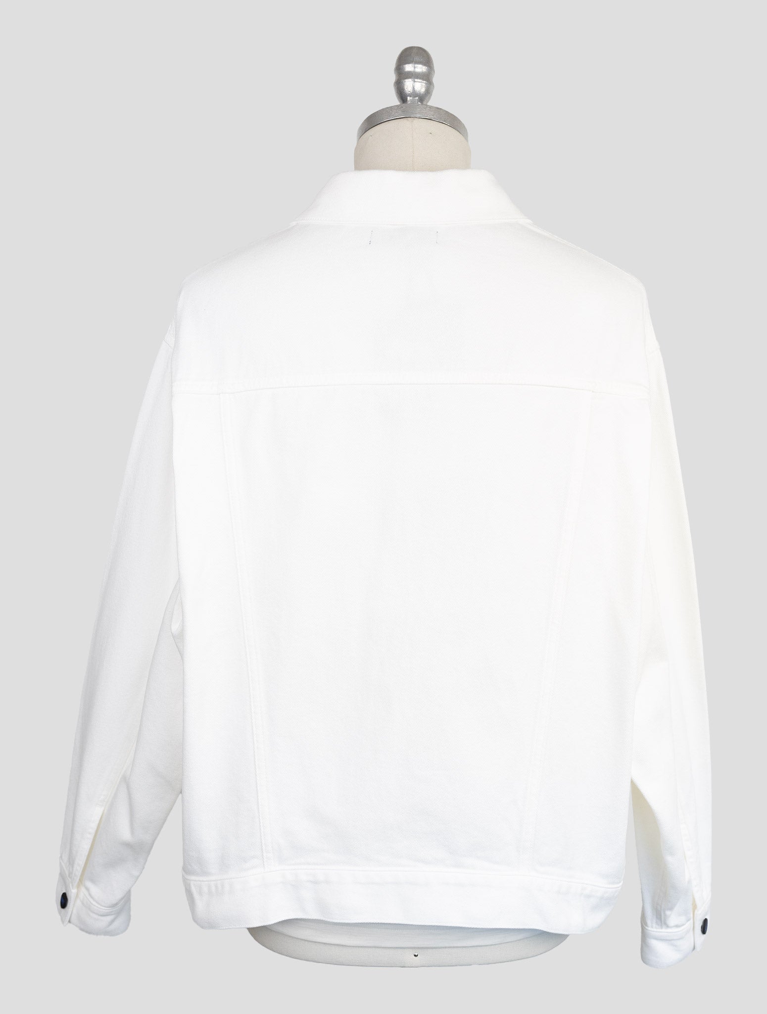 Kiton Knt White Cotton Ea Coat